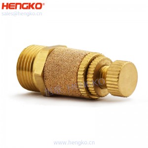 廠(chǎng)家供應(yīng)各種型號(hào)鉑螺紋燒結(jié)銅不銹鋼氣動(dòng)消聲器消音器耐高溫工業(yè)降噪