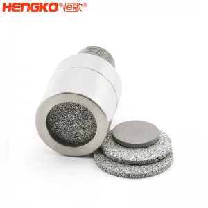 氣體探測器探頭防爆片耐高溫透氣性好，工業(yè)316L不銹鋼傳感器隔火焰隔爆片可定制
