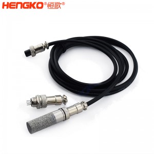 恒歌直銷(xiāo)不銹鋼RHT-H20-B平頭溫濕度傳感器探頭帶電線(xiàn)，用于農(nóng)業(yè)大棚