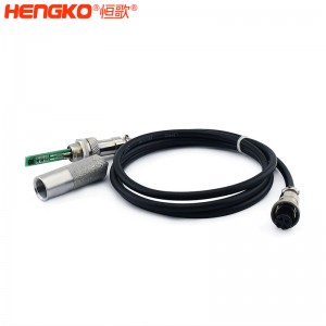 恒歌直銷(xiāo)不銹鋼RHT-H20-B平頭溫濕度傳感器探頭帶電線(xiàn)，用于農(nóng)業(yè)大棚