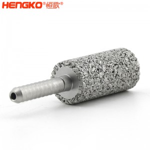 廠家定制316L粉末燒結(jié)不銹鋼過濾器曝氣頭，高強(qiáng)度耐腐蝕水族專用氣泡石
