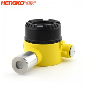 數(shù)顯316L不銹鋼氣體傳感器外殼防水防塵壁掛式工業(yè)氣體傳感器，用于天然氣廠