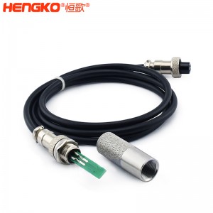 恒歌直銷(xiāo)不銹鋼RHT-H20-B平頭溫濕度傳感器探頭帶電線(xiàn)，用于農(nóng)業(yè)大棚