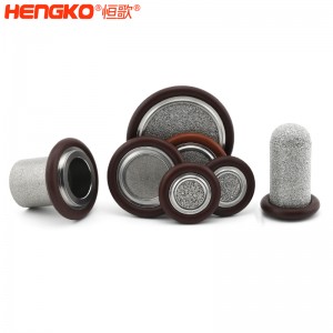 恒歌不銹鋼316L真空卡環(huán)濾芯耐高溫透氣均勻耐壓，工業(yè)衛(wèi)生級不銹鋼濾片過濾器
