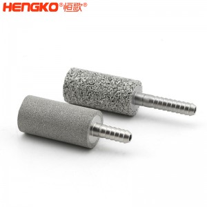 廠家定制316L粉末燒結(jié)不銹鋼過濾器曝氣頭，高強(qiáng)度耐腐蝕水族專用氣泡石