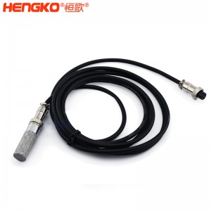 恒歌直銷不銹鋼RHT-H20-B平頭溫濕度傳感器探頭帶電線，用于農業(yè)大棚
