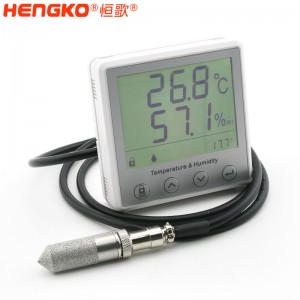 恒歌農(nóng)業(yè)追溯監(jiān)測(cè)系統(tǒng)高精準(zhǔn)RS485溫濕度變送器帶露點(diǎn)功能，自動(dòng)化監(jiān)控溫室大棚溫濕度物聯(lián)網(wǎng)方案