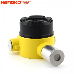 數(shù)顯316L不銹鋼氣體傳感器外殼防水防塵壁掛式工業(yè)氣體傳感器，用于天然氣廠