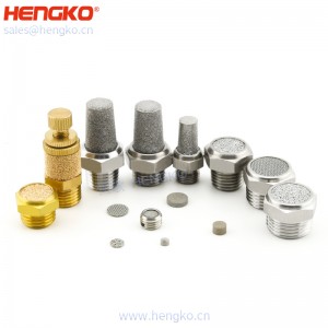 廠(chǎng)家供應(yīng)各種型號(hào)鉑螺紋燒結(jié)銅不銹鋼氣動(dòng)消聲器消音器耐高溫工業(yè)降噪