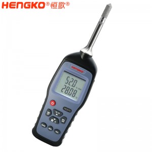 手持式溫濕度標(biāo)準(zhǔn)器 探頭可拆換HG970溫濕度測量儀