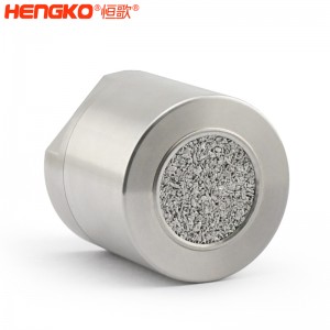 廠家供應(yīng)不銹鋼氣體傳感器外殼微孔燒結(jié)耐用防爆濾芯，應(yīng)用于真空室
