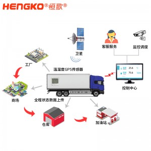 恒歌HENGKO無線冷鏈溫濕度物聯(lián)網(wǎng)方案，冷鏈物流溫度監(jiān)測管理溯源解決方案溫濕度記錄儀